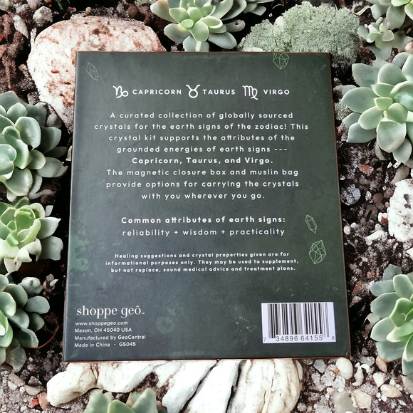 🆕️ Zodiac Crystal Collection Box ~EARTH~ Capricorn + Taurus + Virgo - Picture 4 of 8